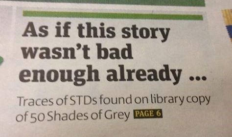 Na "Pedeset nijansi sive" pronašli spolne bolesti
