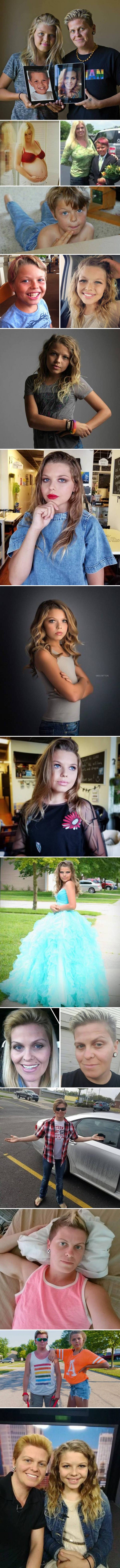 Majka i sin zajedno prolaze kroz proces promjene spola i tvrde da su konačno sretni