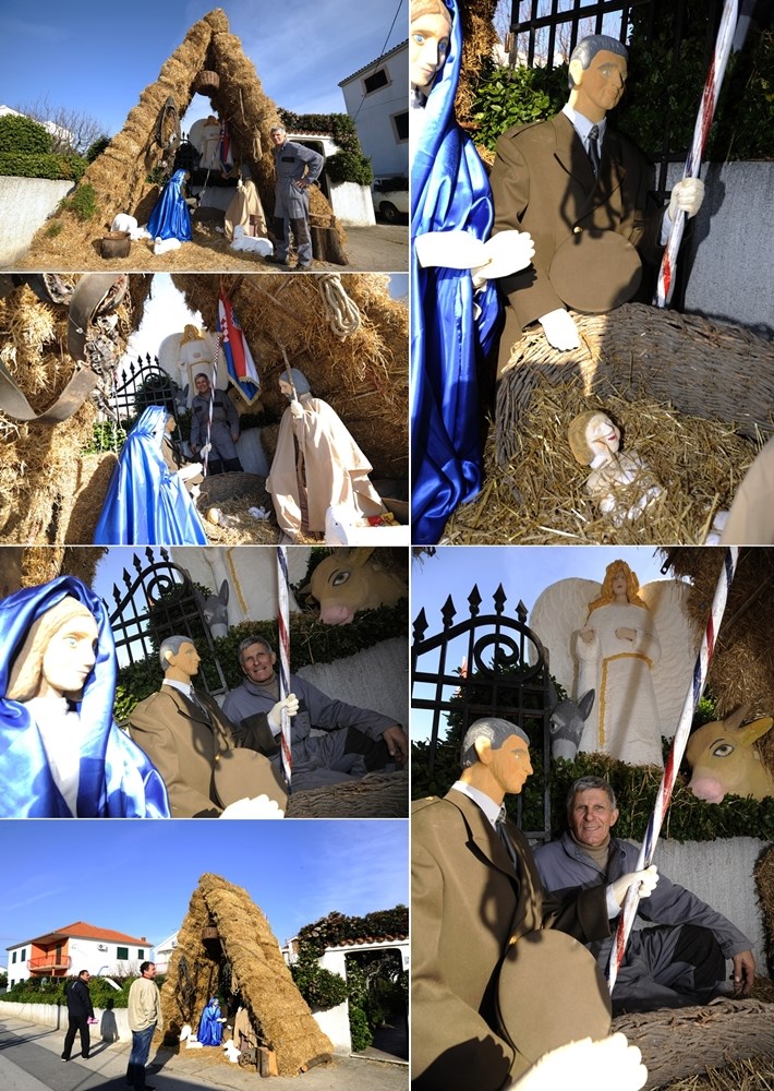 Ante Gotovina čuva Isusa u Vodicama