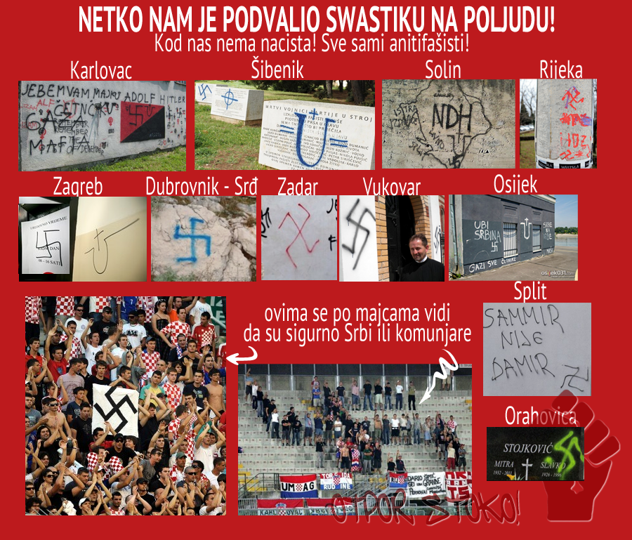 Nema kod nas fašista, to mediji i Srbi podmeću da se pljuje narod!