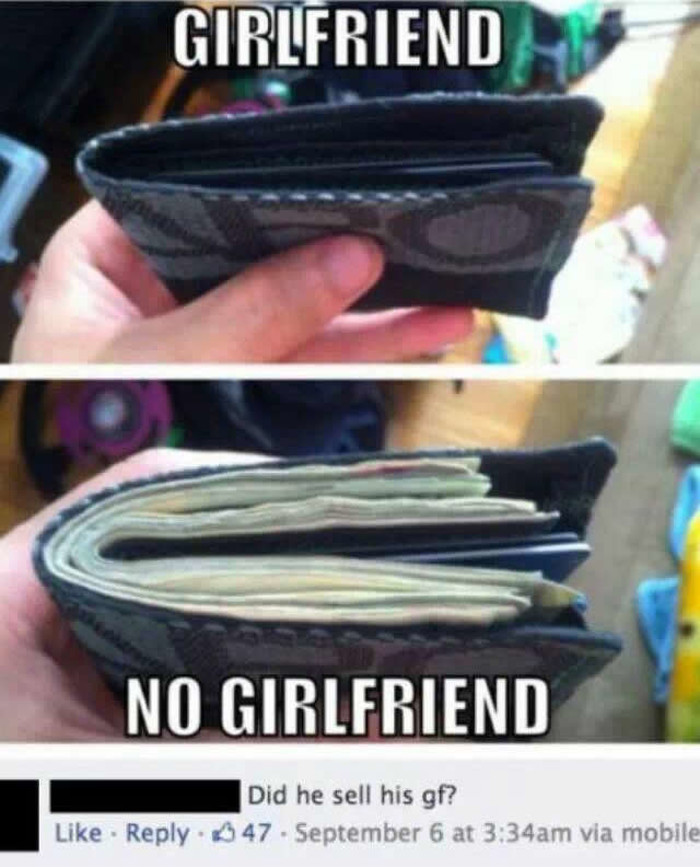 Novčanik sa i bez cure