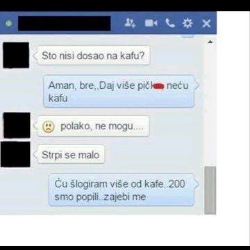 Pitala ga je zašto nije došao na kavu, a on joj je dao iskreni odgovor na to