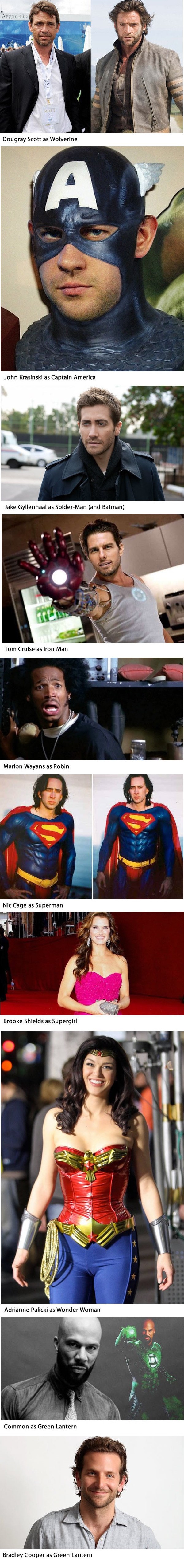 Ovi poznati glumci su za dlaku izbjegli uloge superheroja u filmovima