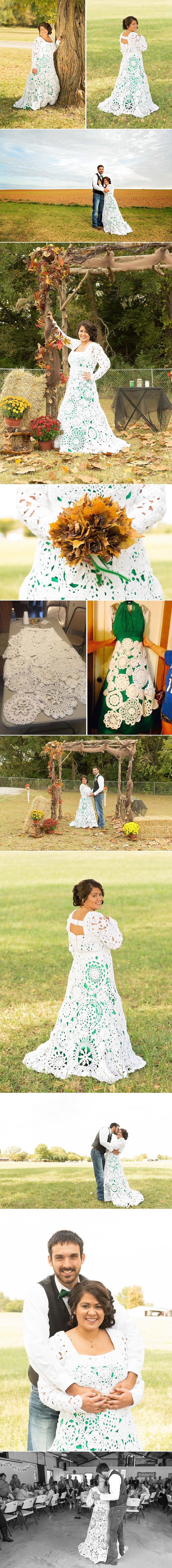 Mlada 8 mjeseci heklala vlastitu vjenčanicu, potrošila 70 dolara, izgleda kao milijun dolara!