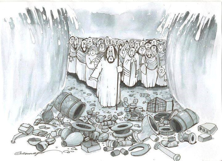 Da Mojsije danas razdvoji more umrli bismo od srama i užasa