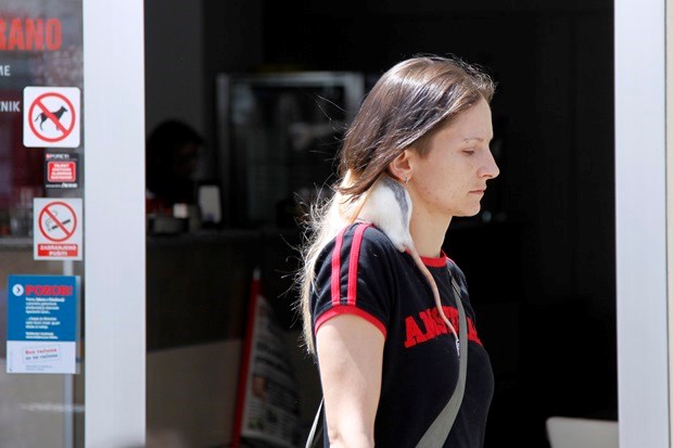 Prošetala štakora centrom Pule