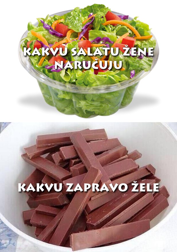 Prava istina o ženama i salati