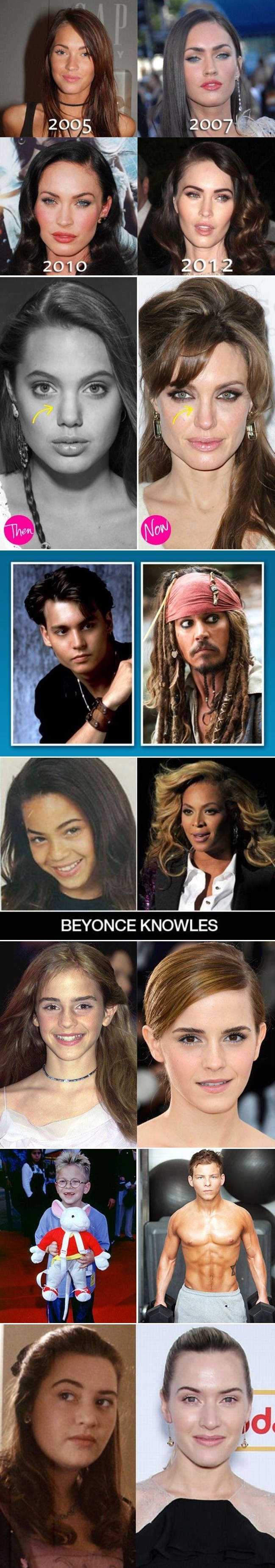 Galerija: Holivudske transformacije