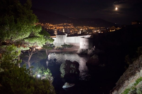 Savršena dubrovačka noć: Tvrđava Lovrijenac na mjesečini