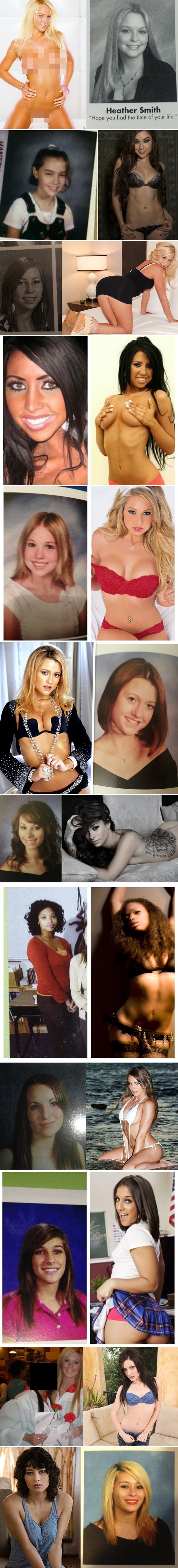 Porno zvijezde: Kako su izgledale u srednjoj, a kako danas