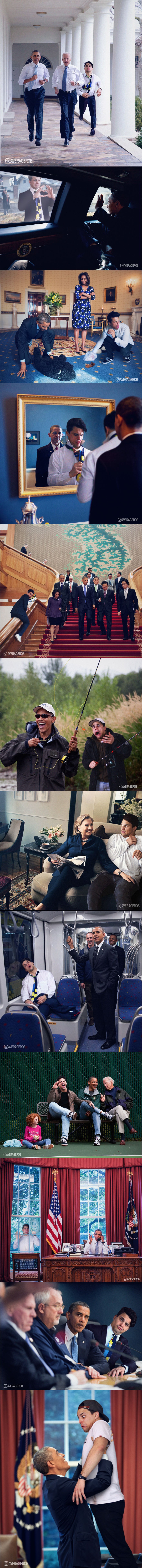 Ovaj je čovjek odlučio postati Obamin najbolji prijatelj, a način na koji je to uradio nasmijat će vas do suza