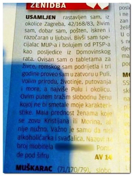 Život piše tužne priče, a nekad ti stvarno natovari križ..