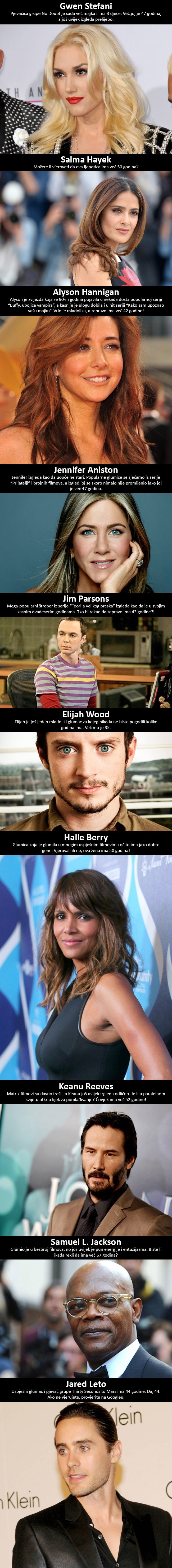 TOP 10 poznatih osoba za koje nećete vjerovati koliko godina imaju!