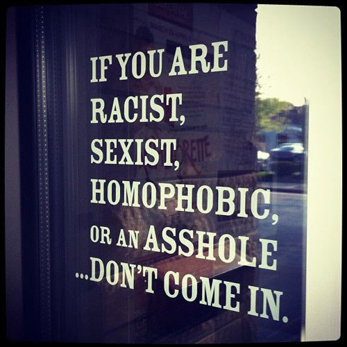 Šupcima i debilima ulaz zabranjen