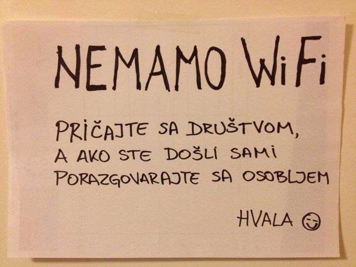 Strava i užas: Bez interneta moraš komunicirati s ljudima!