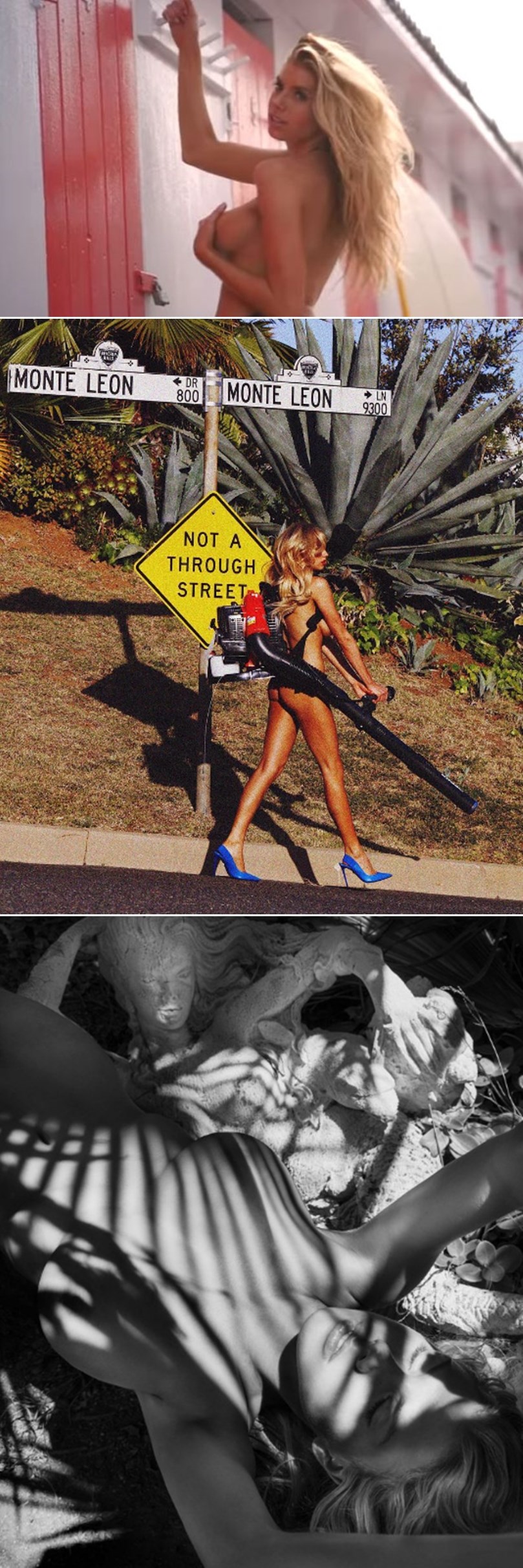 CICE UBOJICE: Procurila fotka Charlotte McKinney u toplesu