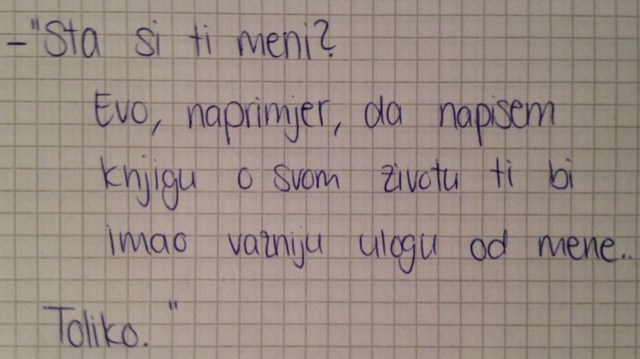 Znači, nije joj sve...malo je više od toga..:)