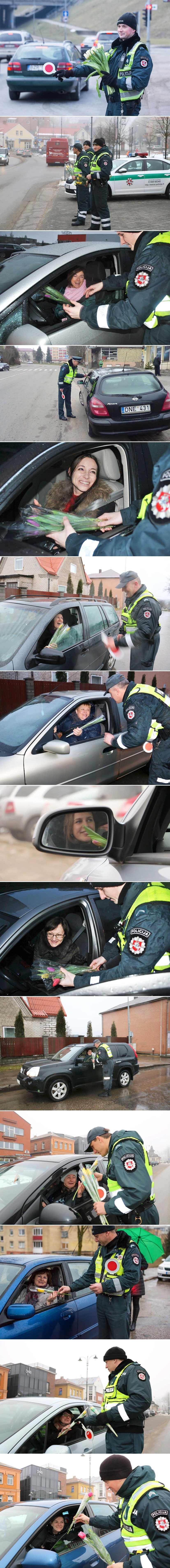 POLICAJCI NAVALILI NA VOZAČICE: Masovna zaustavljanja diljem Litve!