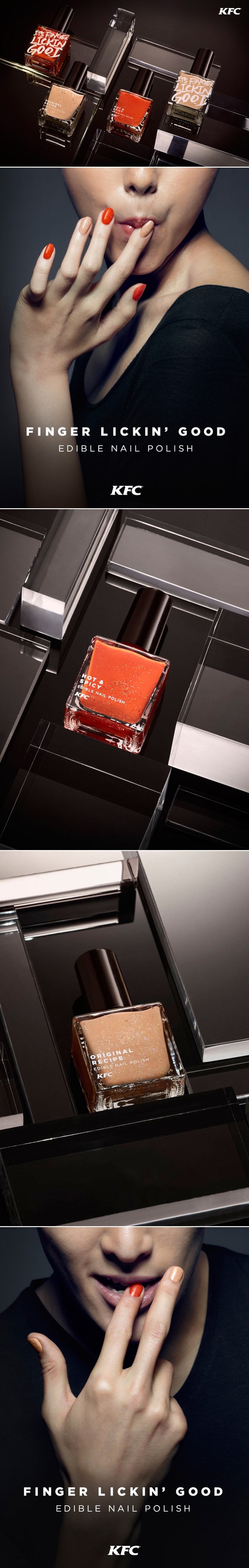 Jestivi lak za nokte s okusom piletine