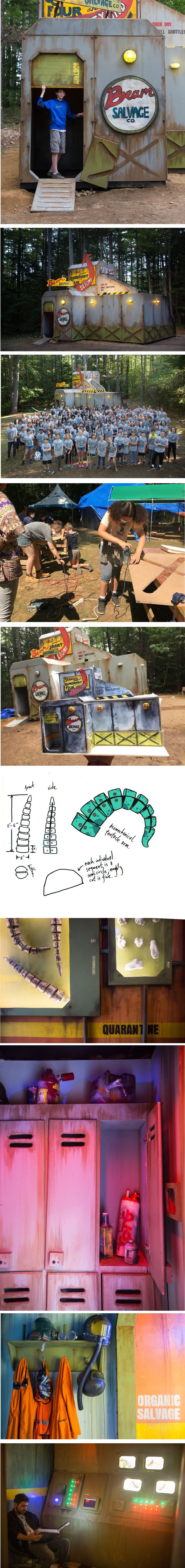 Kad se male ruke slože: Klinci izgradili svemirsku stanicu usred šume