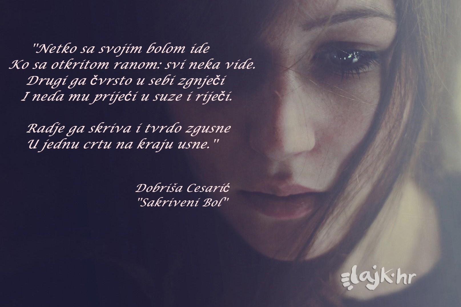 Nikada ne znate iza čijeg se osmjeha skriva...