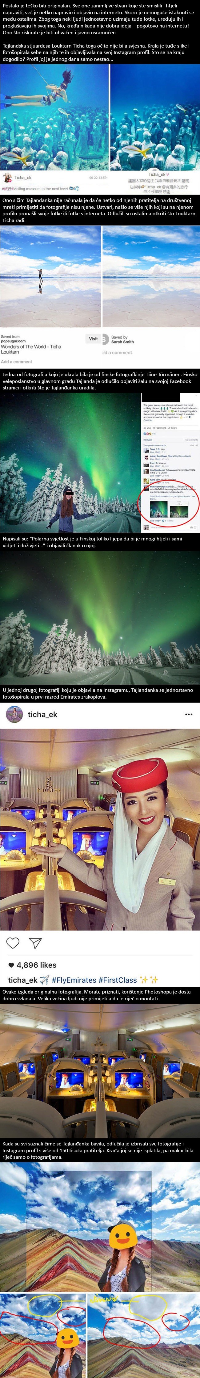 Bila je zvijezda na Instagramu... sve dok nisu otkrili nešto na njenim fotkama!