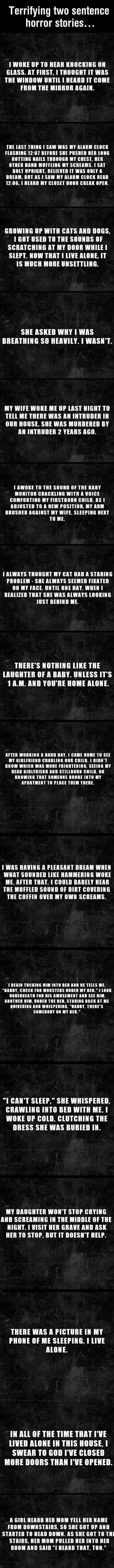 Horor priče u dvije rečenice