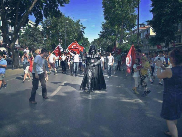 I Darth Vader podržao prosvjednike u Turskoj