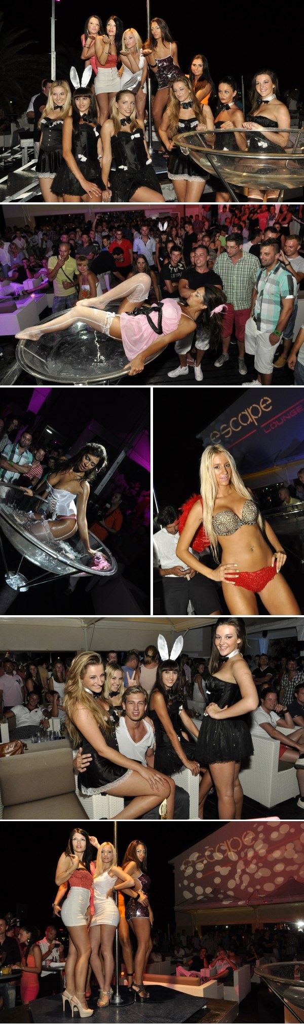 Vruće Playboy zečice stigle na Rab