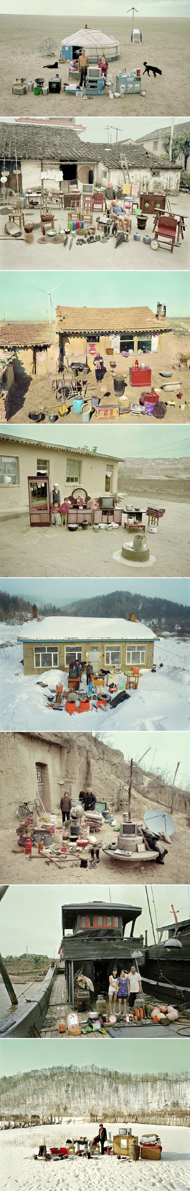 Obitelji sa svom imovinom koju posjeduju