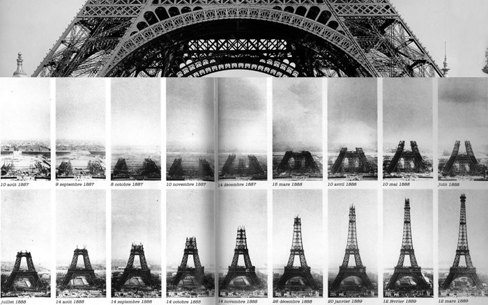 Kako je "izrastao" Eiffelov toranj