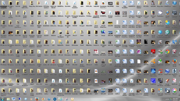 Tipični dekstop jedne mame