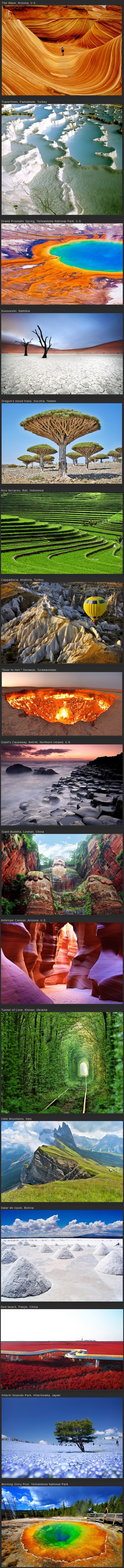 Mjesta na Zemlji koja kao da su s drugog planeta