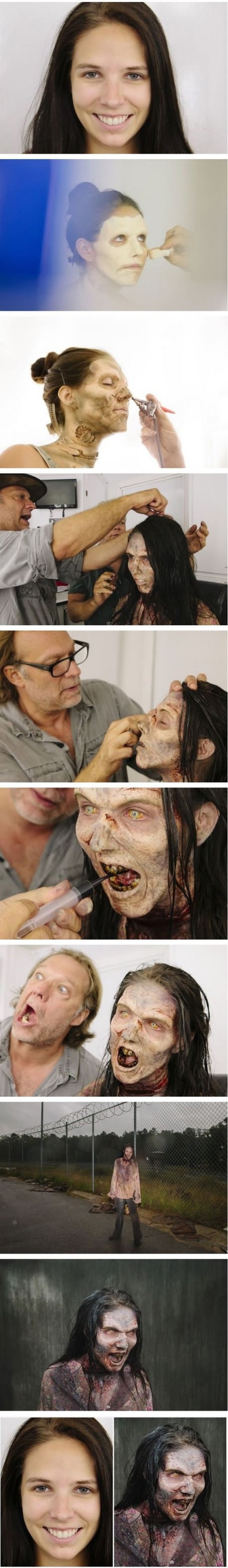 Kako nastaju zombiji za seriju "The Walking Dead"