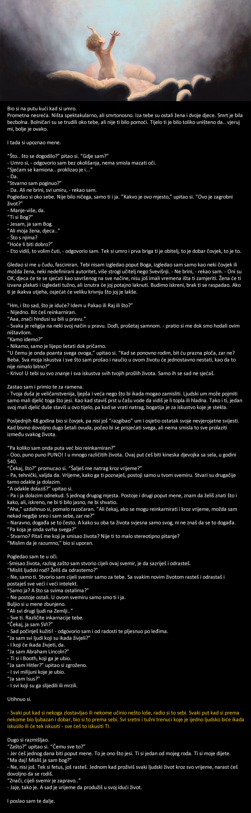 Najljepše objašnjenje života nakon smrti ikad napisano promijenit će vam SVE!