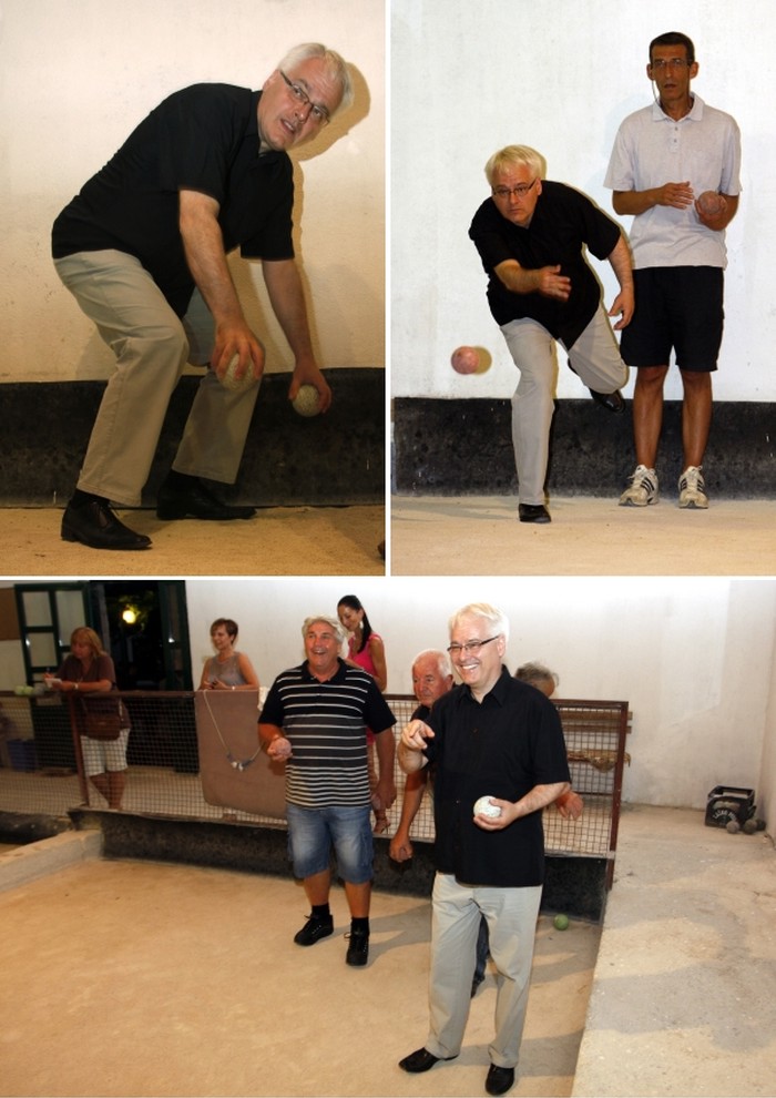 Predsjednik Ivo Josipović zaigrao balote