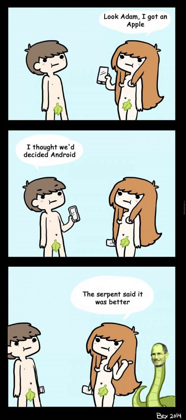 Bog ipak stvorio Adama i "Stevu"