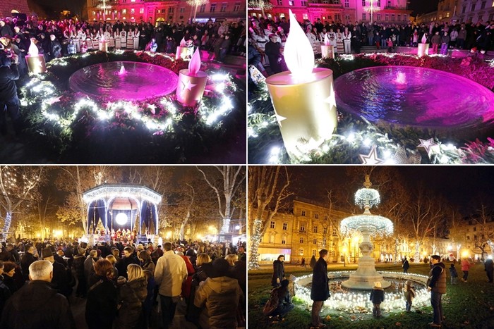 Zagreb poprima božićno ruho