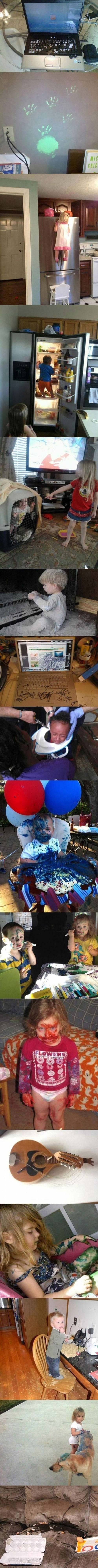 Kaos i nered: Nestašni klinci kad ih ostaviš same