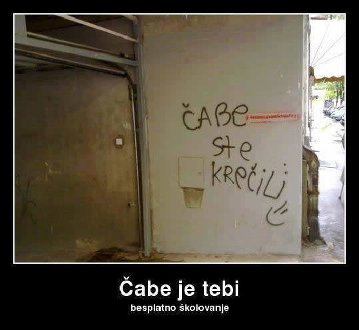 Kad debil uništava, a potpisuje se sa X