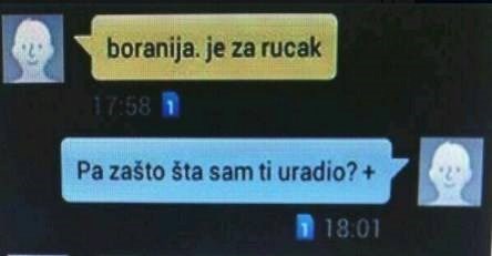 Majka mu je napravila mahune za ručak, a njegova reakcija na to je urnebesna