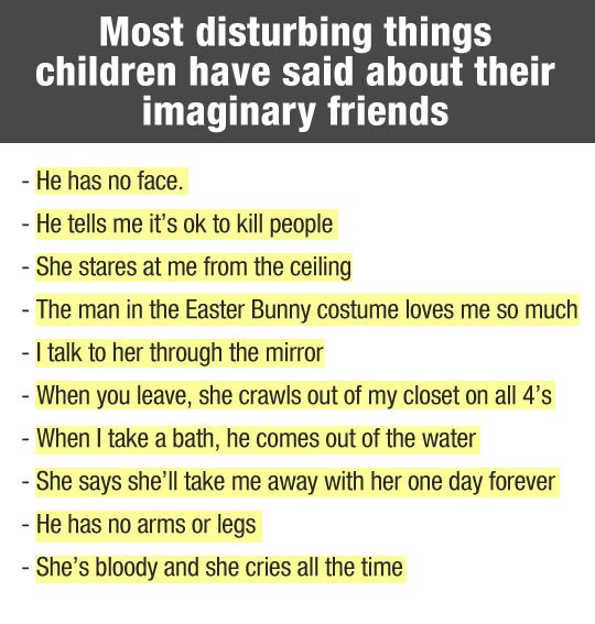 Najbizarnije izjave klinaca o imaginarnim prijateljima