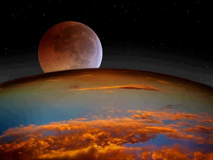 Veličanstveni pogled na Mjesec