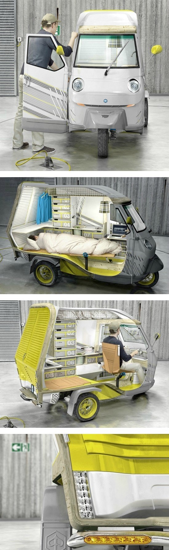 Kuća-trokolica u kojoj možeš proputovati svijet