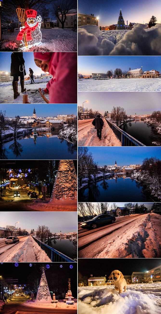 Gospićka snježna idila