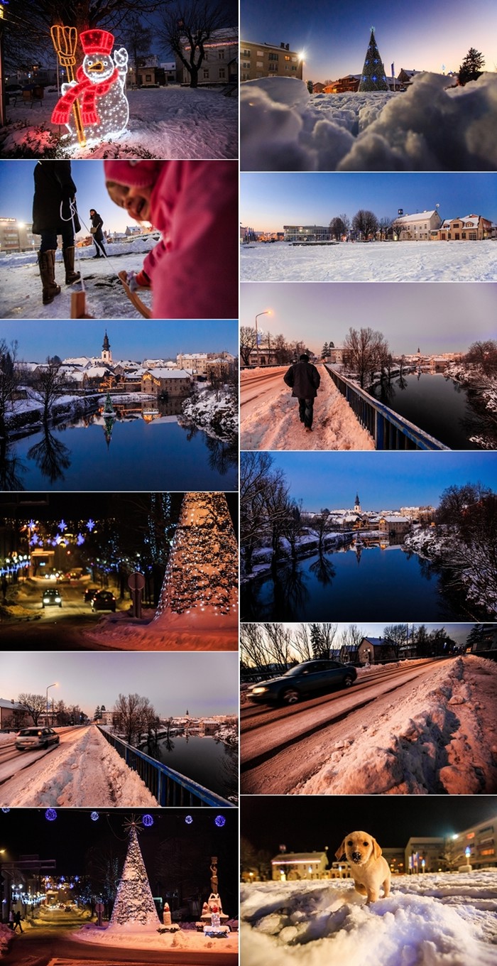 Gospićka snježna idila