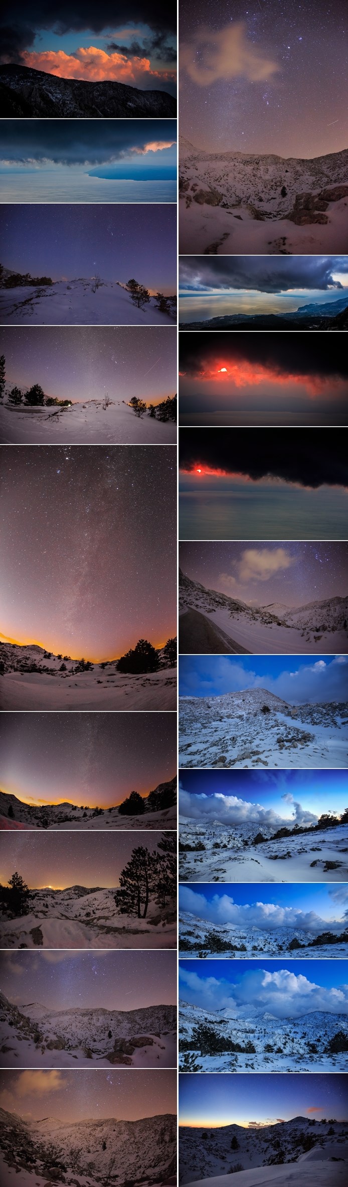 Biokovska zimska idila