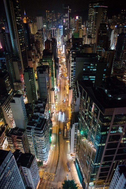Noćna svjetla Hong Konga