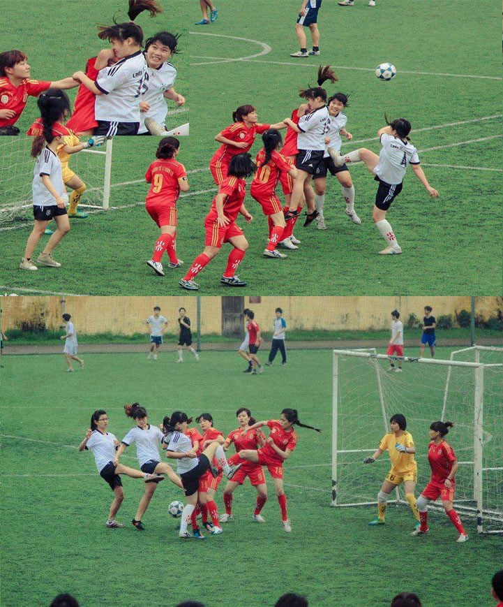 Ženski nogomet brutalniji od muškog naguravanja