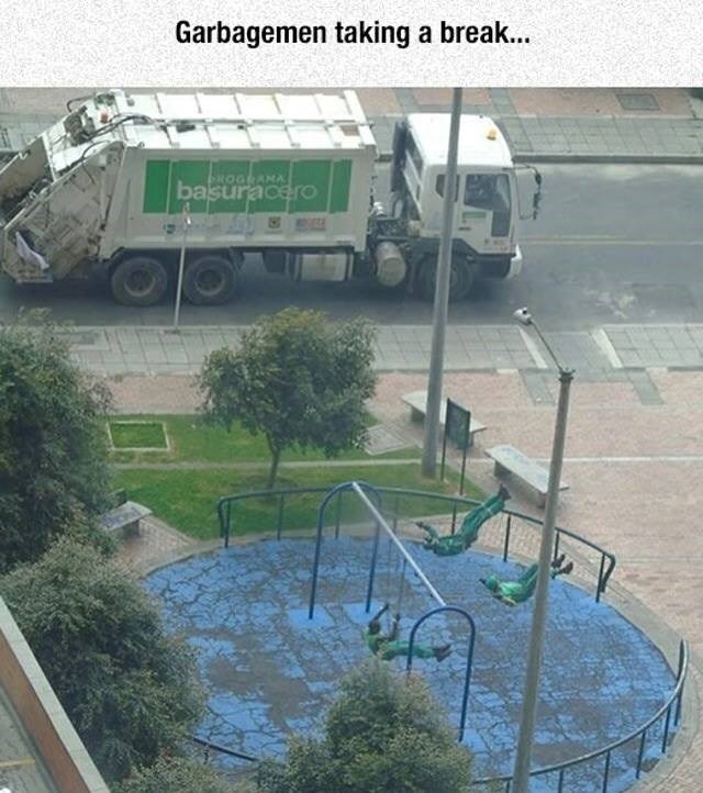 Smeće neka čeka, na pauzi smo djeca!